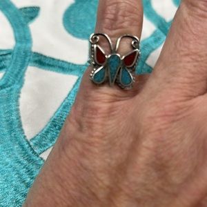 Antique SW Sterling Silver Ring